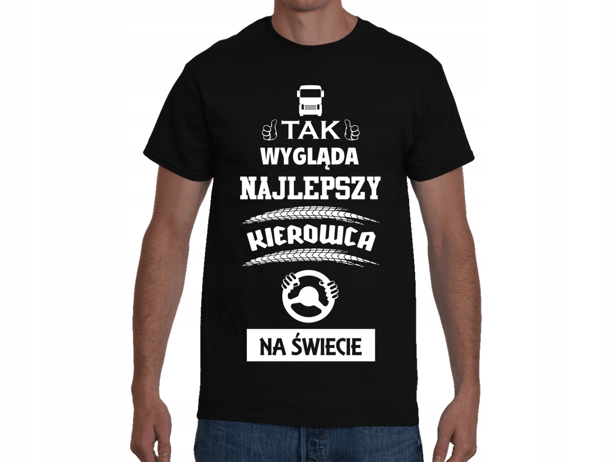 

Koszulka Najlepszy Kierowca, Tir, Ciężarówka Wzory