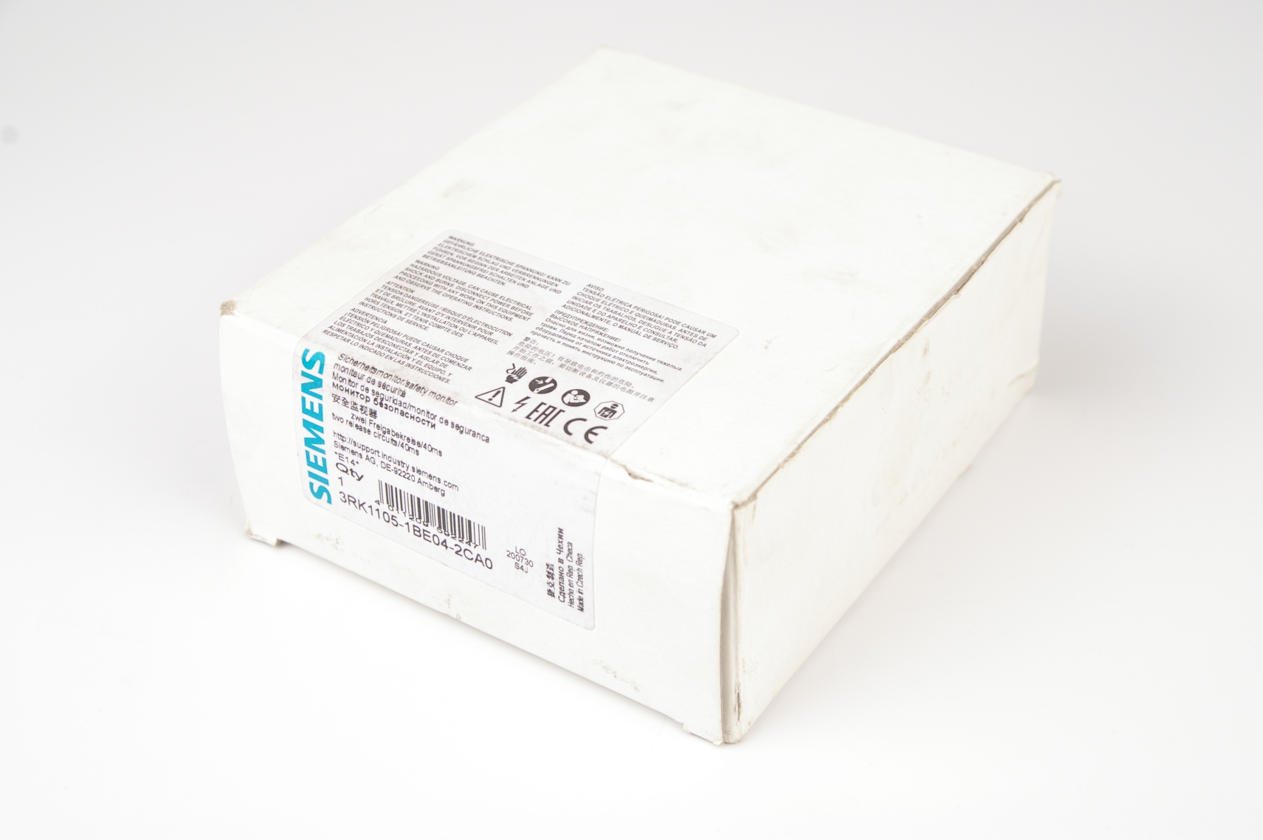 Siemens 3RK1105-1BE04-2CA0 Safety Module