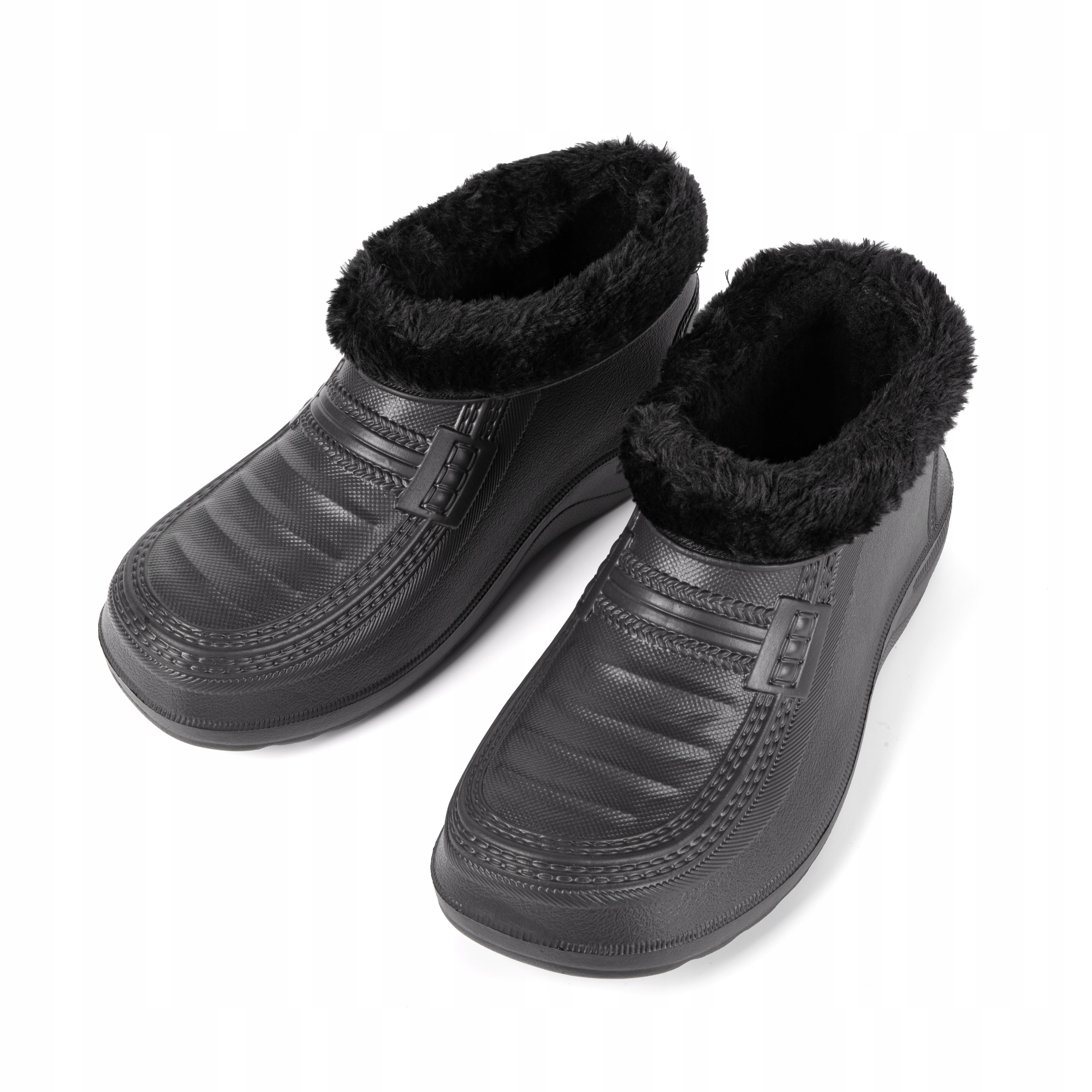 KALOSZE KRÓTKIE ZIMOWE CHODAKI KROKSY MĘSKIE OCIEPLANE OGRODOWE PIANKOWE 45 Model HCO01