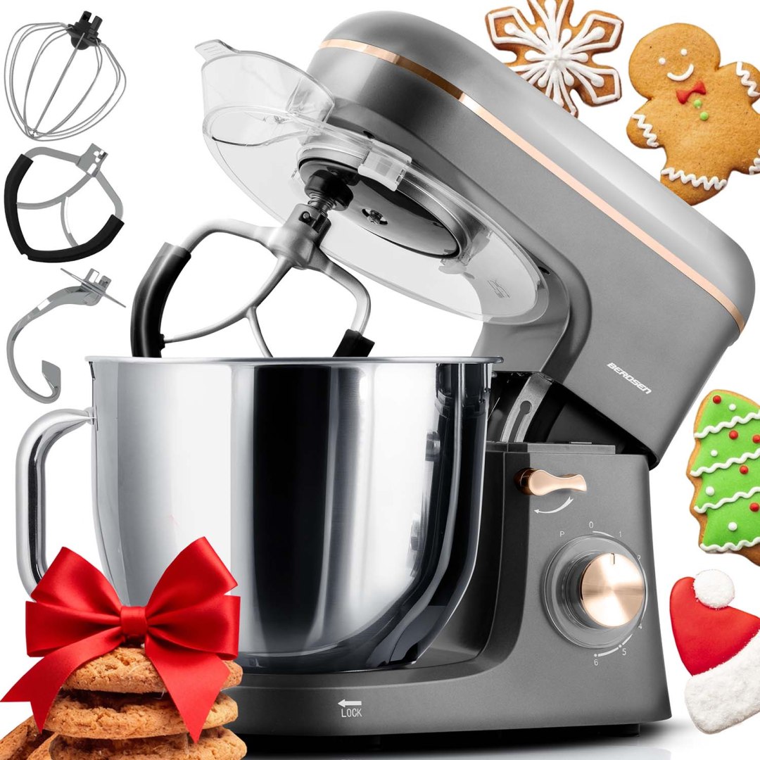 Planetární kuchyňský robot s mixérem 3v1 6 l Berdsen 1400 W BD-756 Berdsen