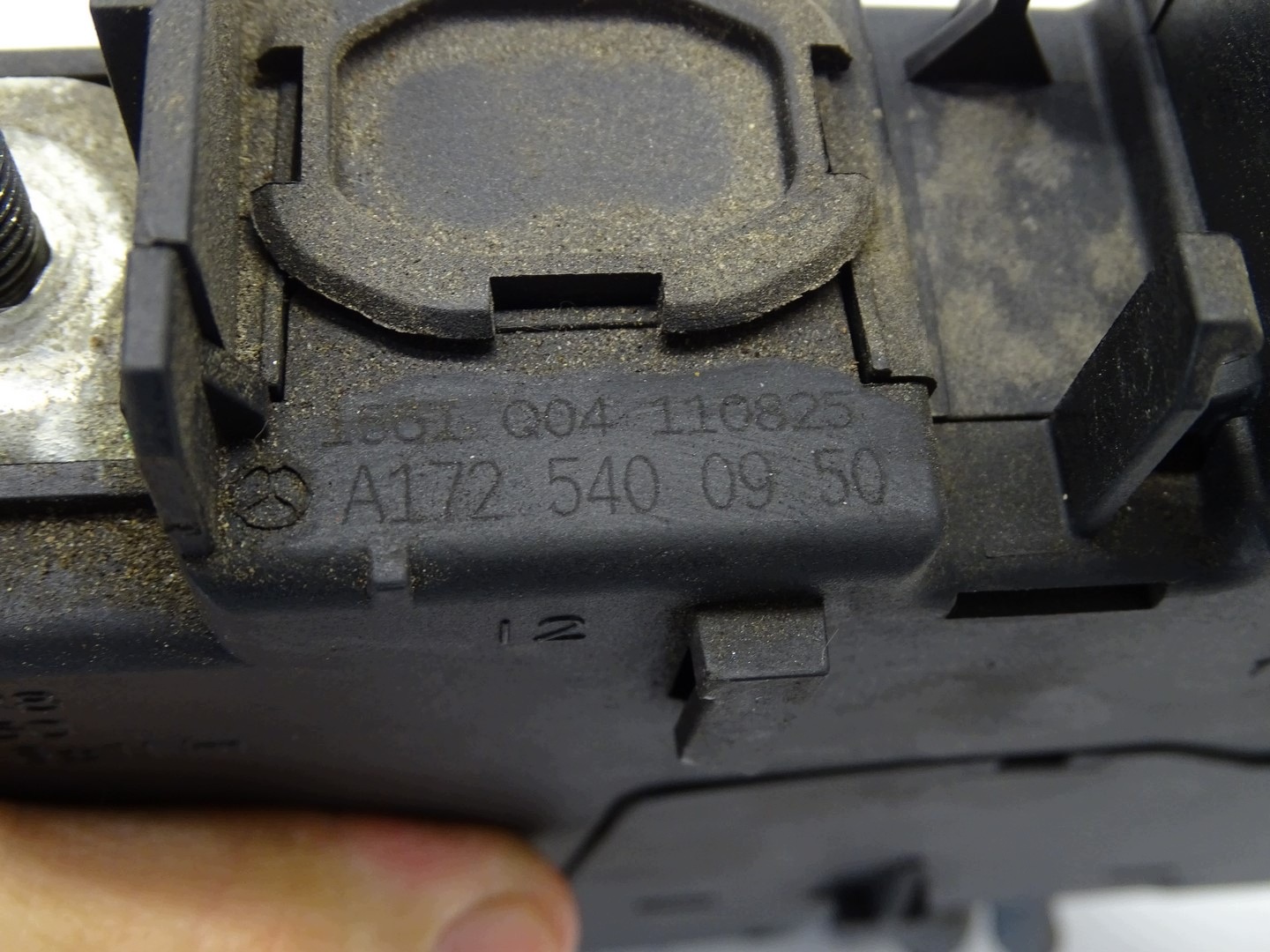 modul computer bedienteil stromverteiler mit sicherung MERCEDES SLK R172 A1725400950