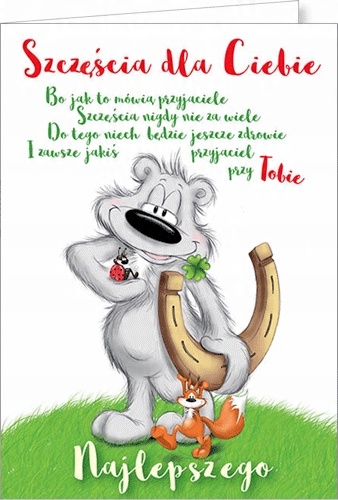 

Kartki pocztowe klasyczne z humorem wesołe Happy9