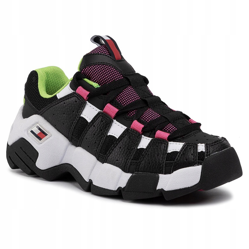 

Buty Tommy Hilfiger czarne botki damskie r.39 26cm