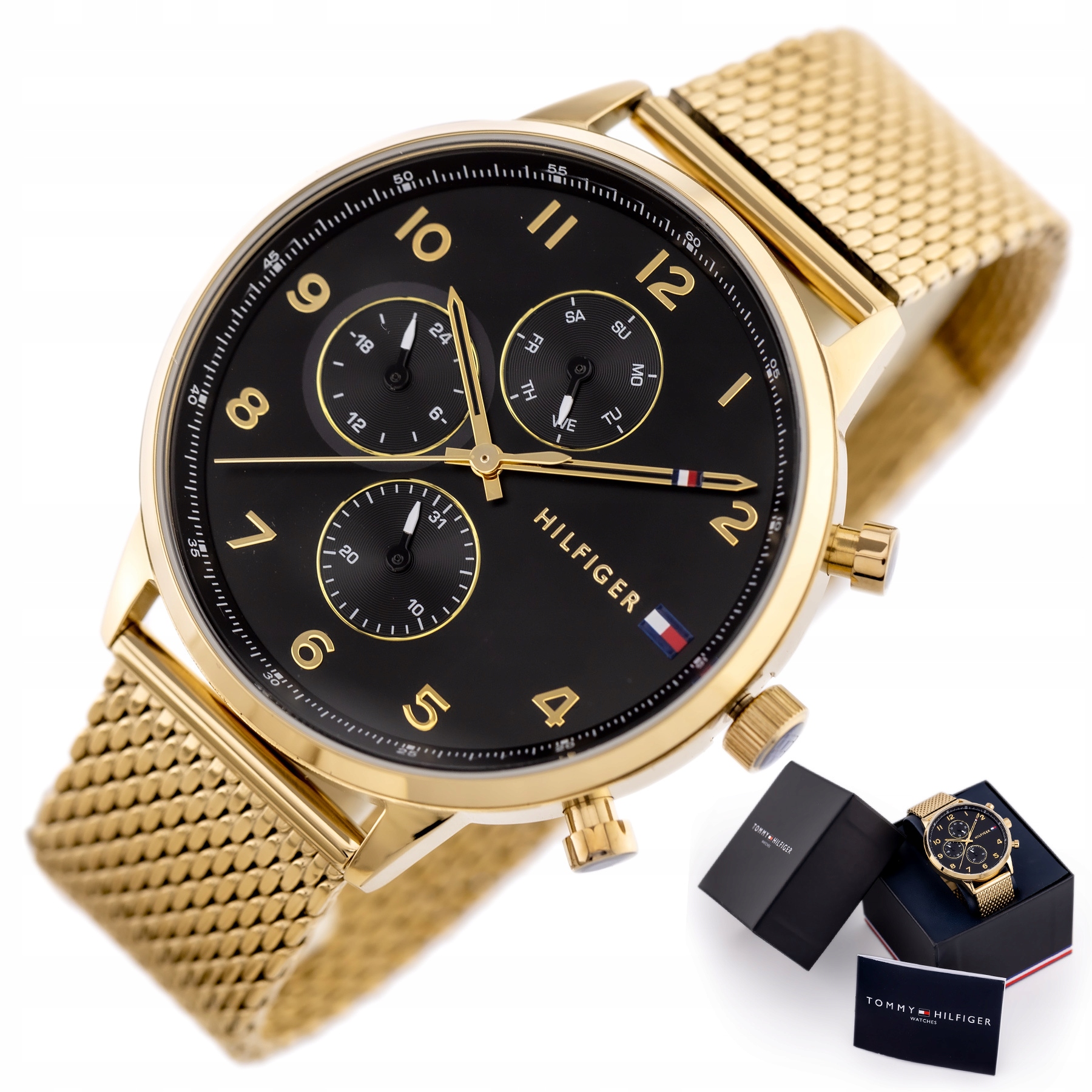Pánské Hodinky Tommy Hilfiger Leonard 1791989 zf089a Gravírování