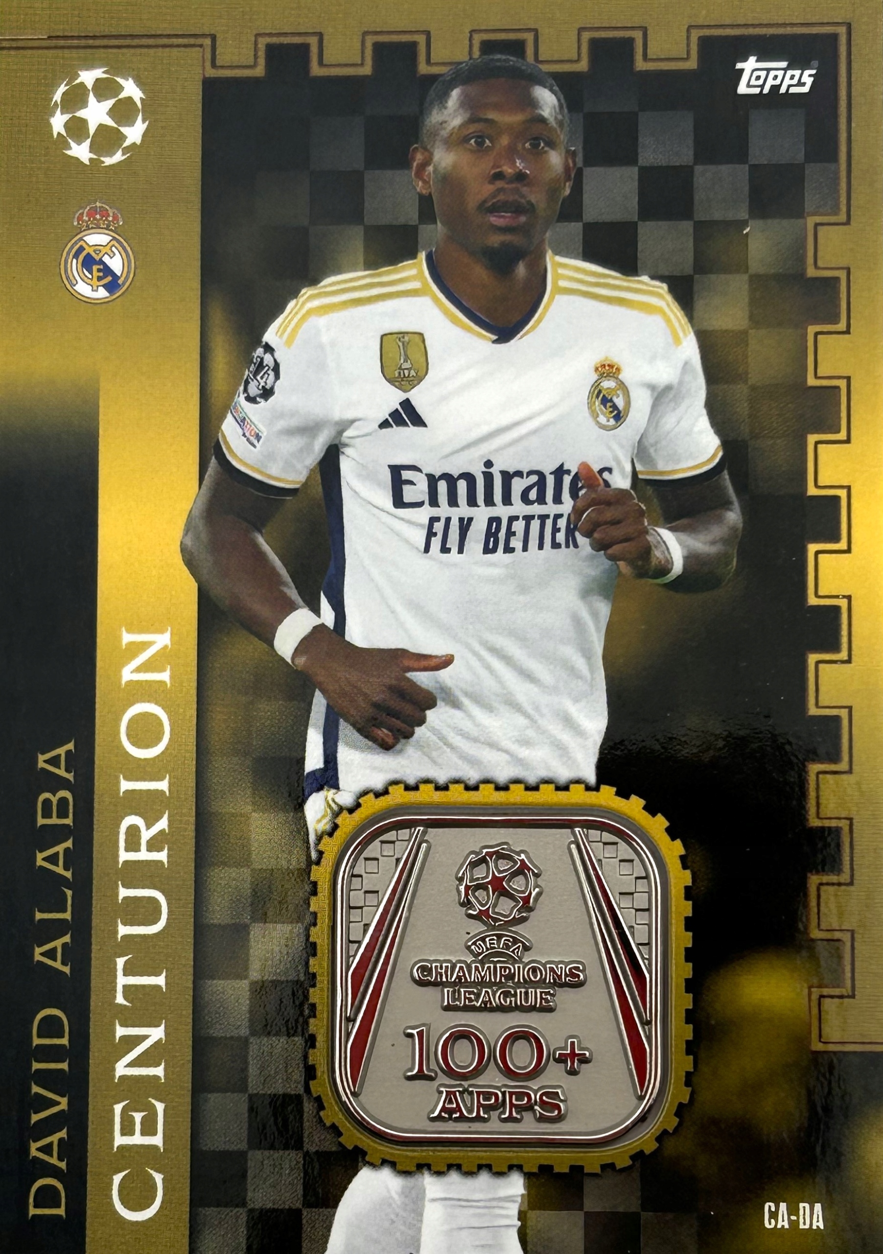 その他 Topps CAMAVINGA / DAVID ALABA Dual Auto Topps UEFA Champions League Knockout Auto Autograph Card