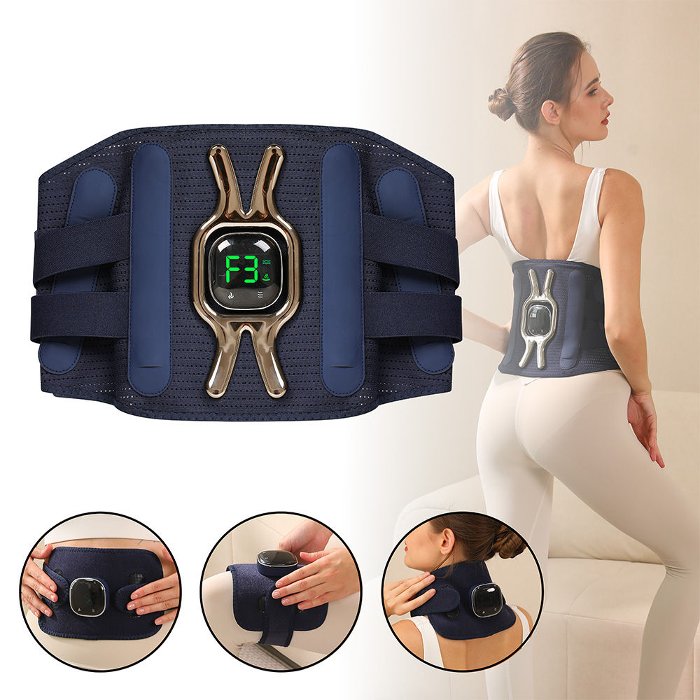 Elektryczny pas masująco-grzejący inSPORTline Soncharge