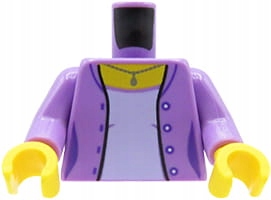 

Lego tors figurki fioletowa kurtka sweter