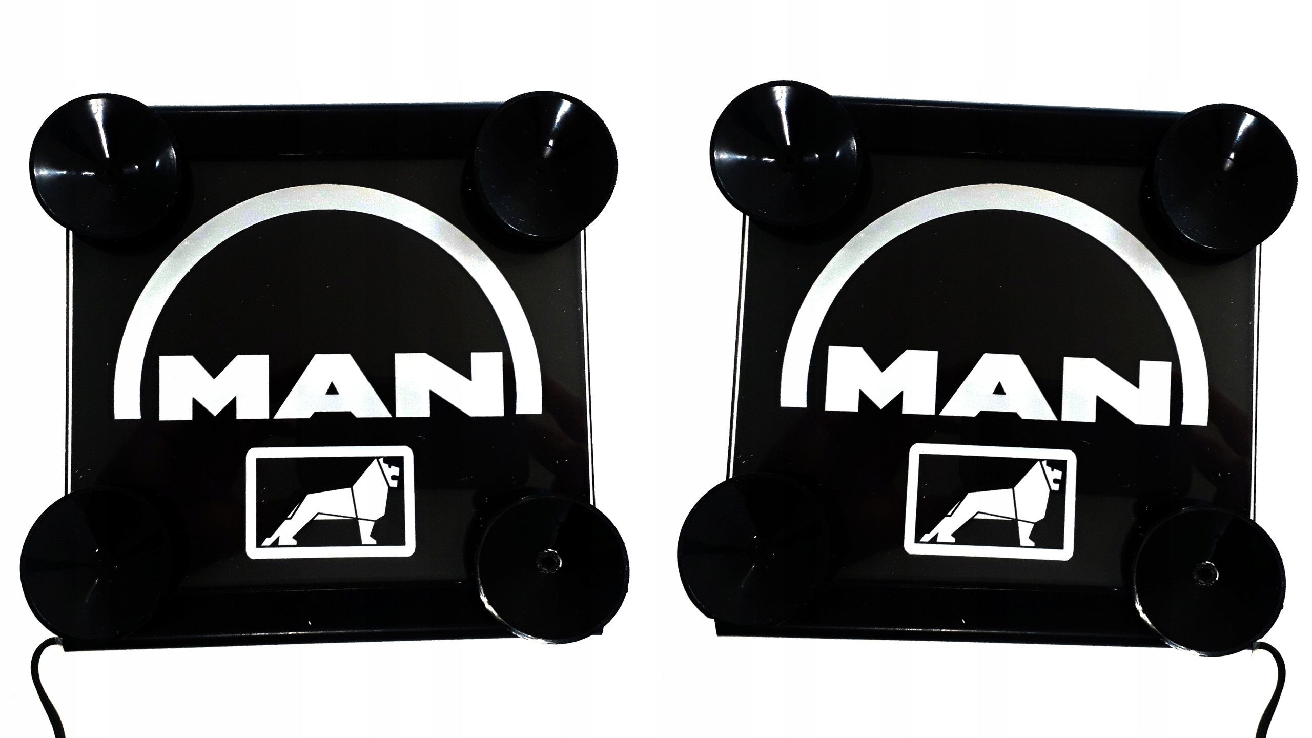 2 угловые доски премиум MAN LOGO TIR BUS