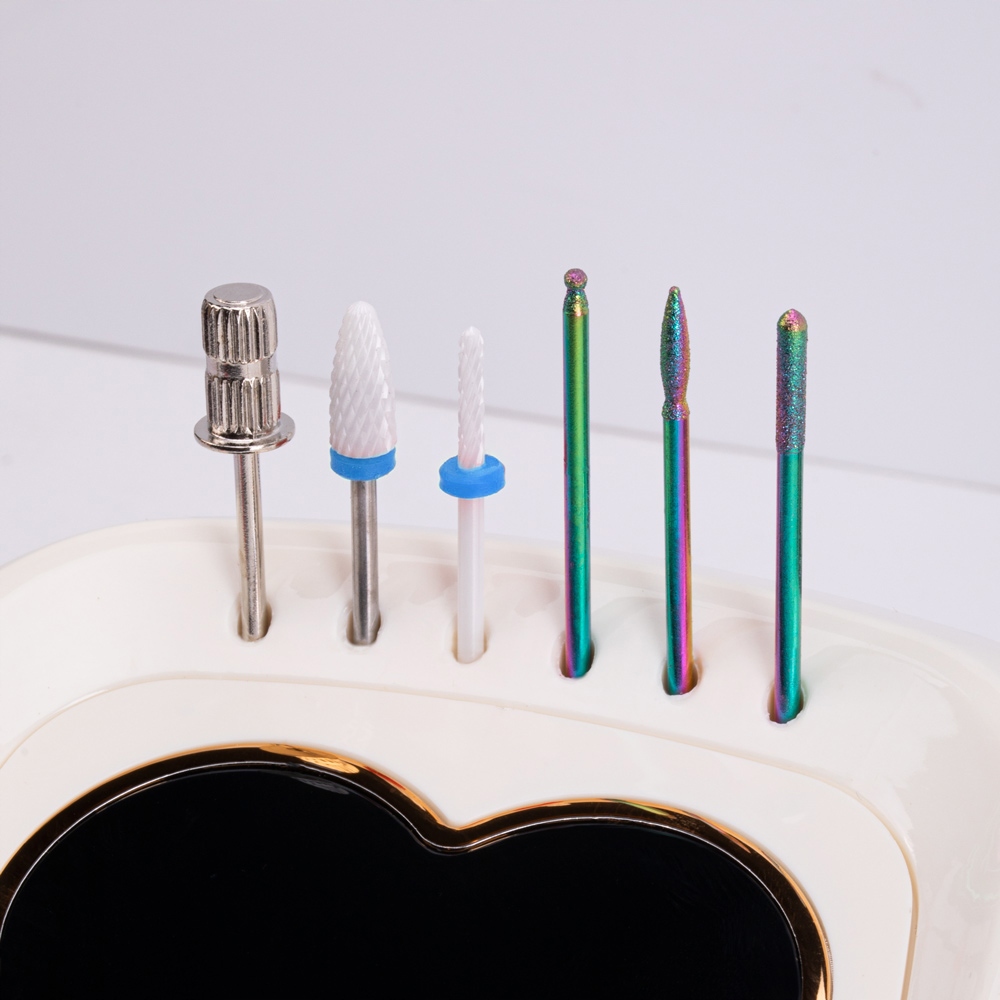 Profesjonalna Frezarka Do Paznokci MOCNA 65W + Zestaw Frezów ALLELAC M16 Zasilanie sieciowe