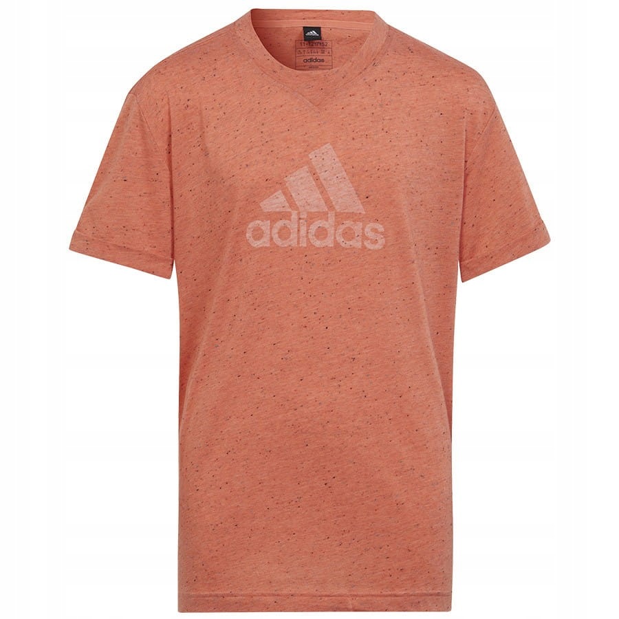 Koszulka adidas Fi Big Logo Tee girls Jr IC0110 Czerwony, 170 CM