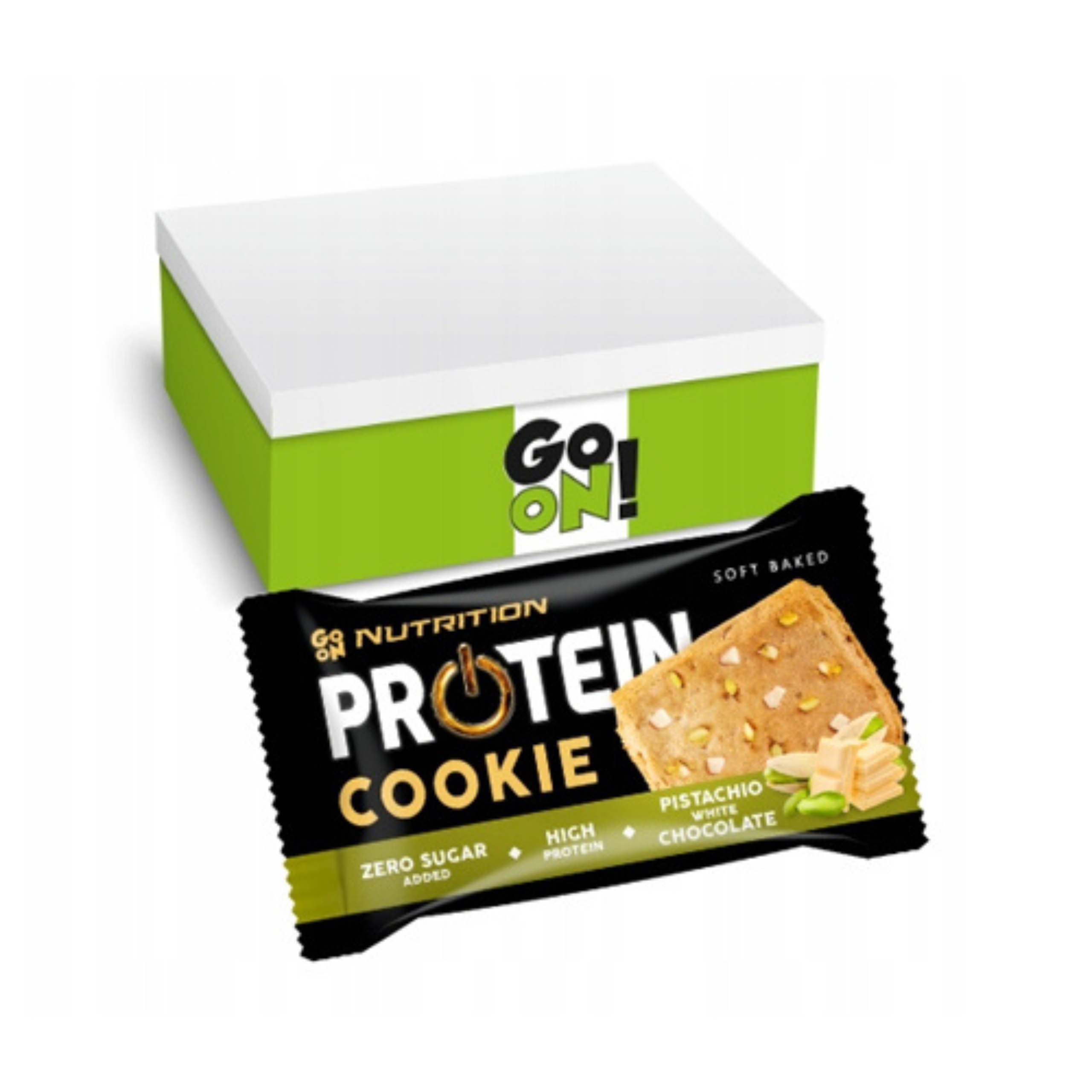 Levně Proteinové sušenky Sante Protein Cookie Brownie 18x50 g Bez cukru 23 g