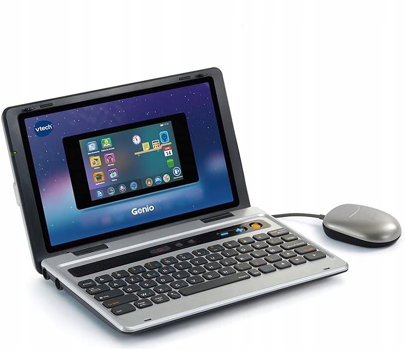 KOMPUTER Dla Dzieci LAPTOP Vtech GENIO Do Nauki i Zabawy