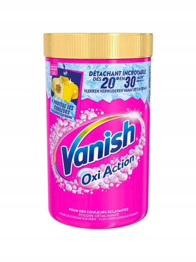 Levně Vanish Oxi Action Odstraňovač skvrn v prášku pro barvu 1,5 kg