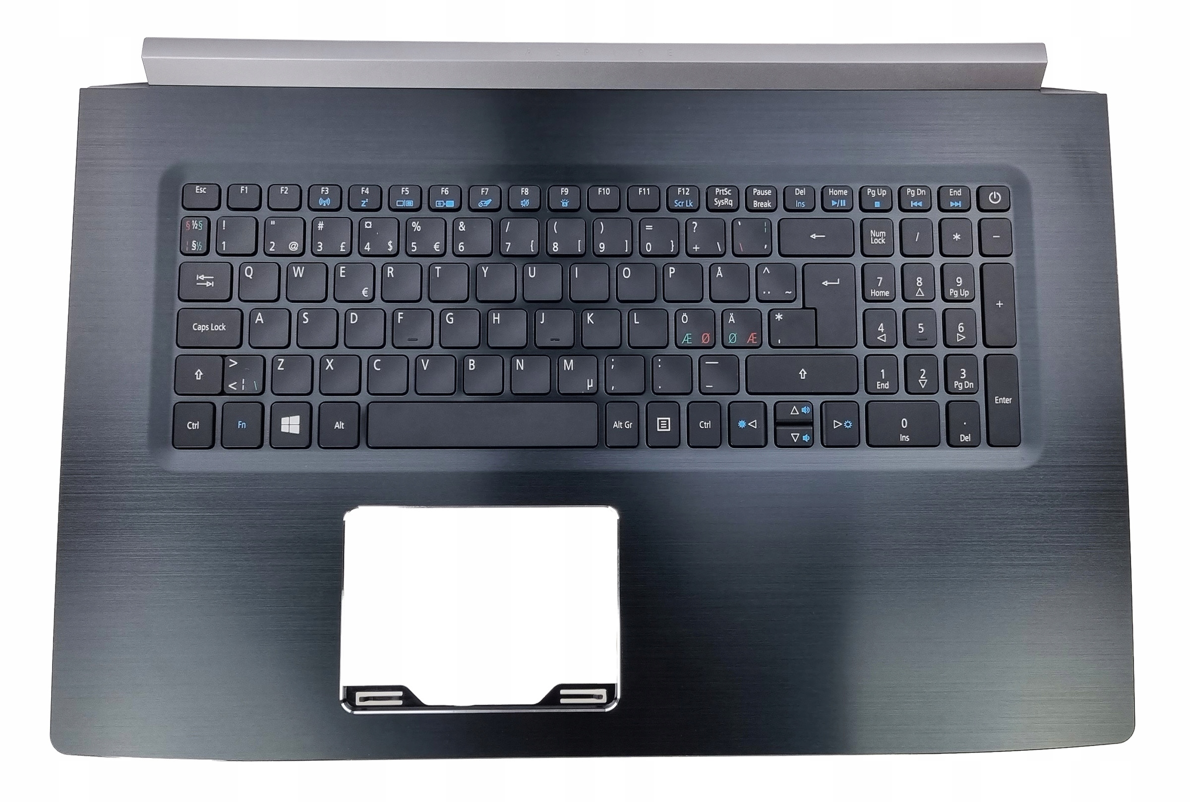 Nové Pouzdro Klávesnice Acer Aspire A717-71 A717-71G GTX1050 Norská
