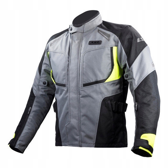 

Kurtka Motocyklowa LS2 Phase Męska Szaro Czarna