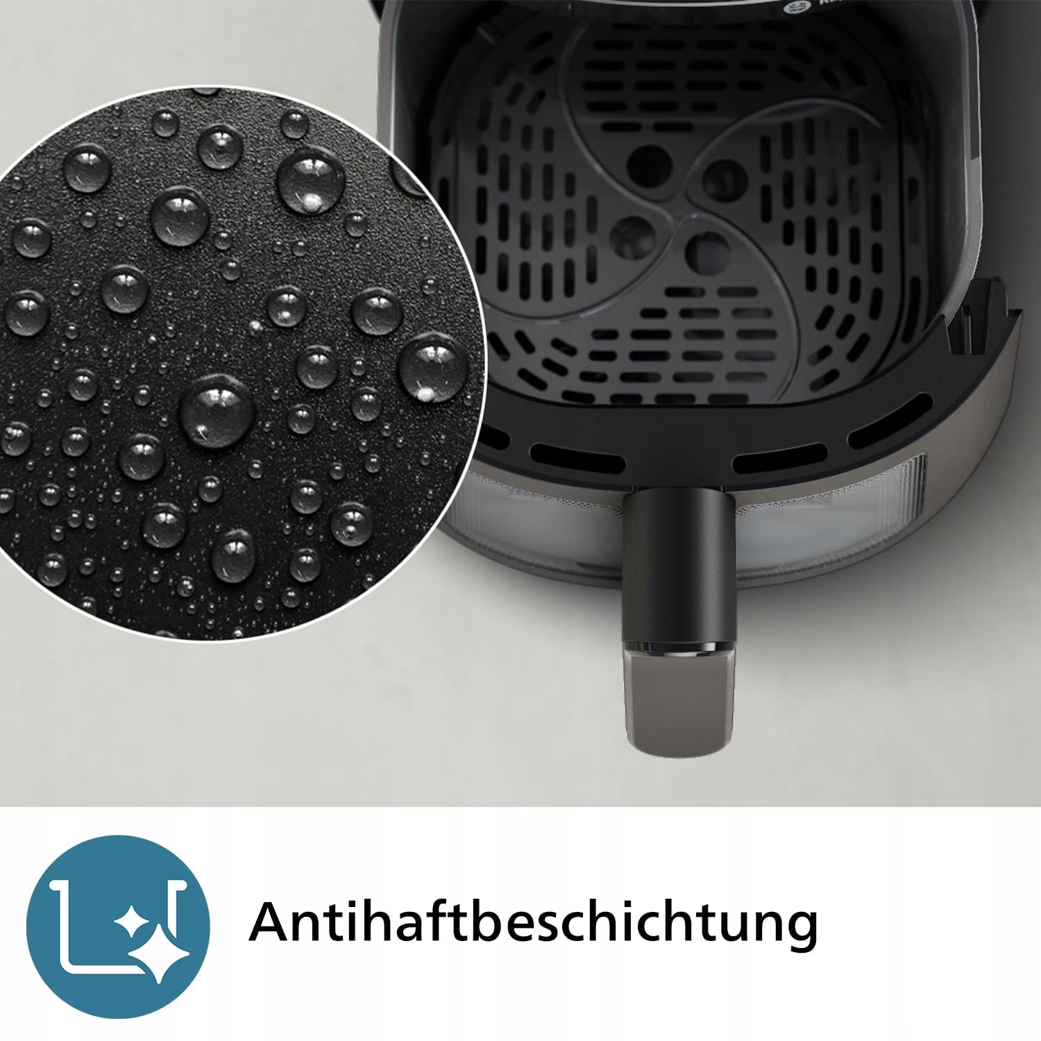 PHILIPS Airfryer 2000 Seria 4,2L Ekran Dotykowy 13 Opcji Gotowania 1500W — miniatura 8