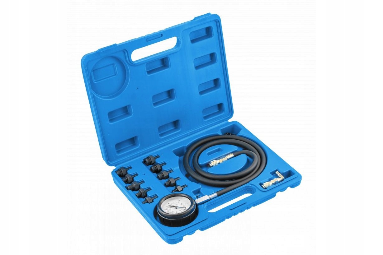 Hogert HT8G414 MIernik Tester ciśnienia oleju 10 bar