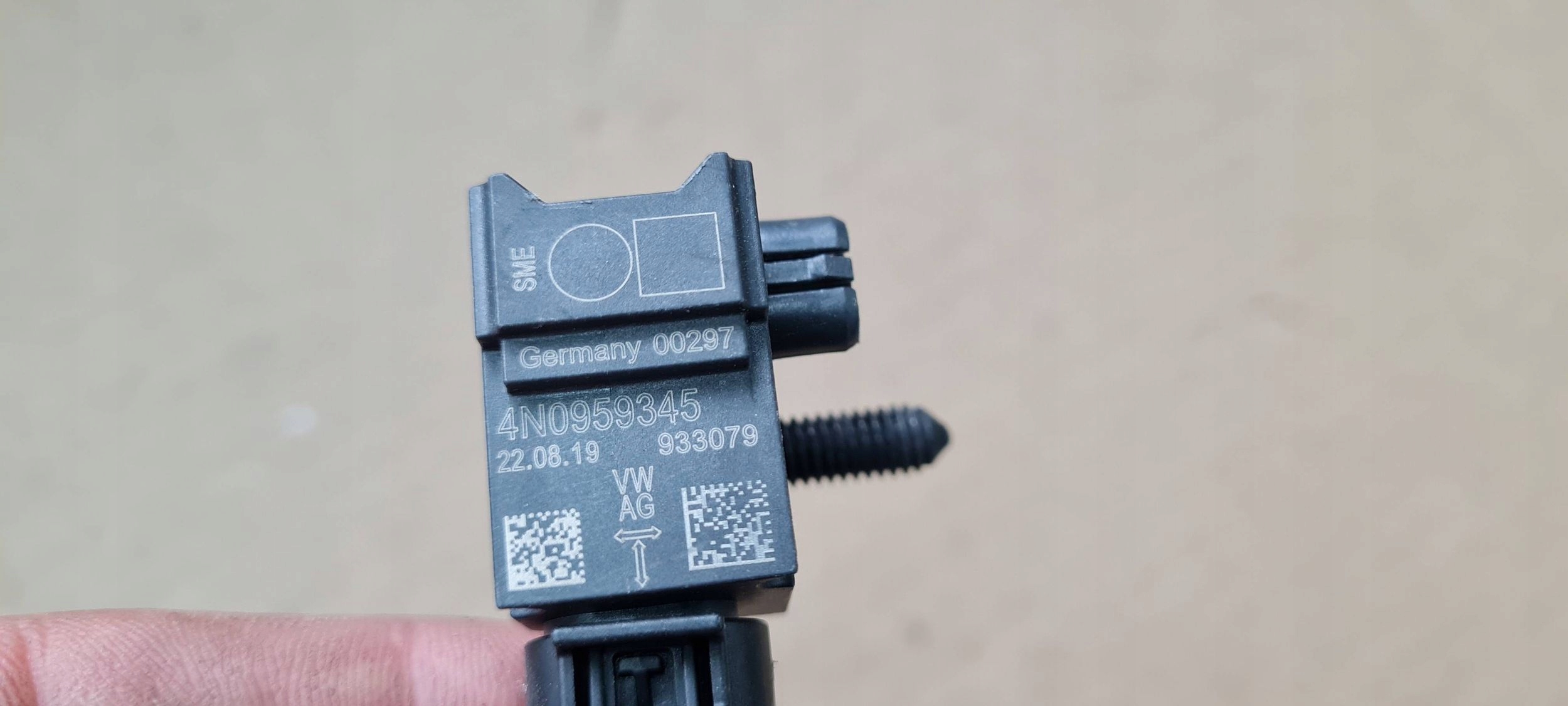 Q5 80A Crashsensor Drucksensor UDERZENIOWY Connector Contact 4N0959345 A6 C8 A7