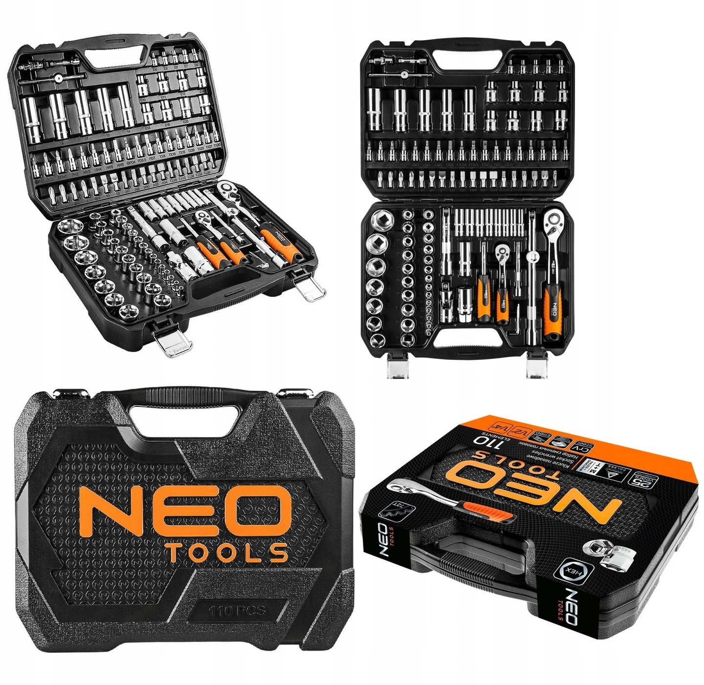 

Zestaw narzędzi Neo Tools 08-666 110 szt.