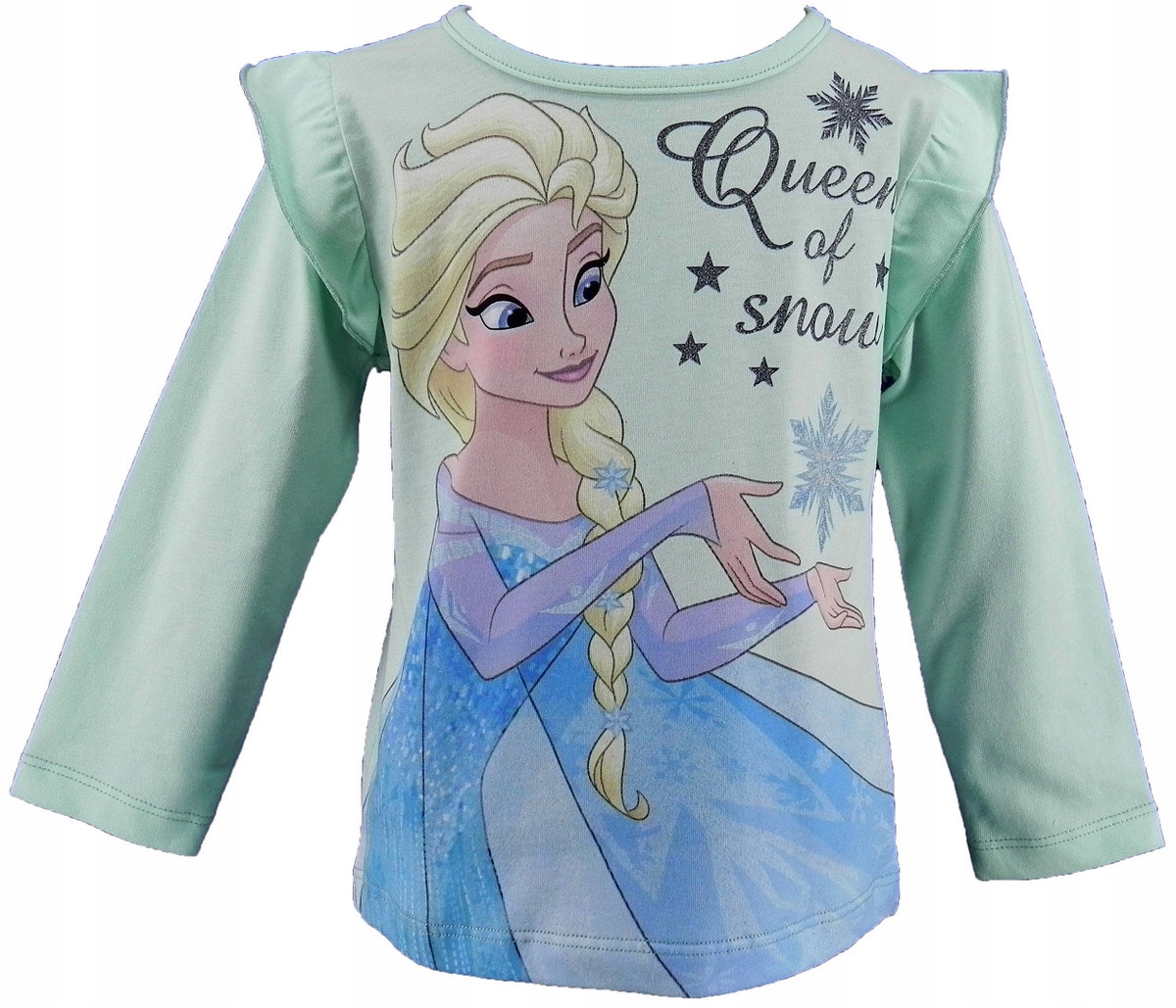 

Kraina Lodu Frozen bluzka falbanki Elsa Disney 128