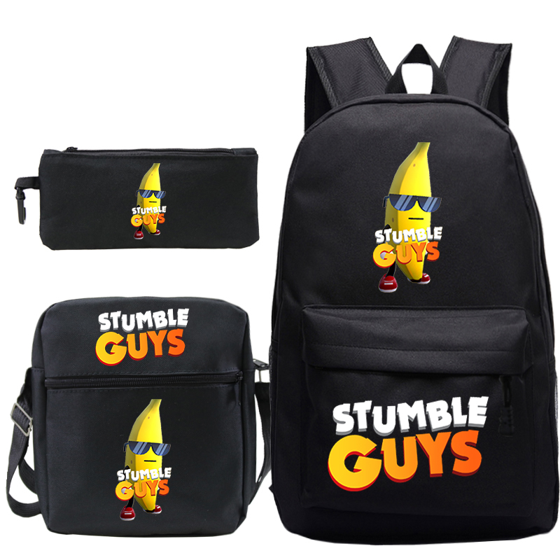 ZESTAW PLECAK TORBA PIÓRNIK STUMBLE GUYS KOLORY Marka inna