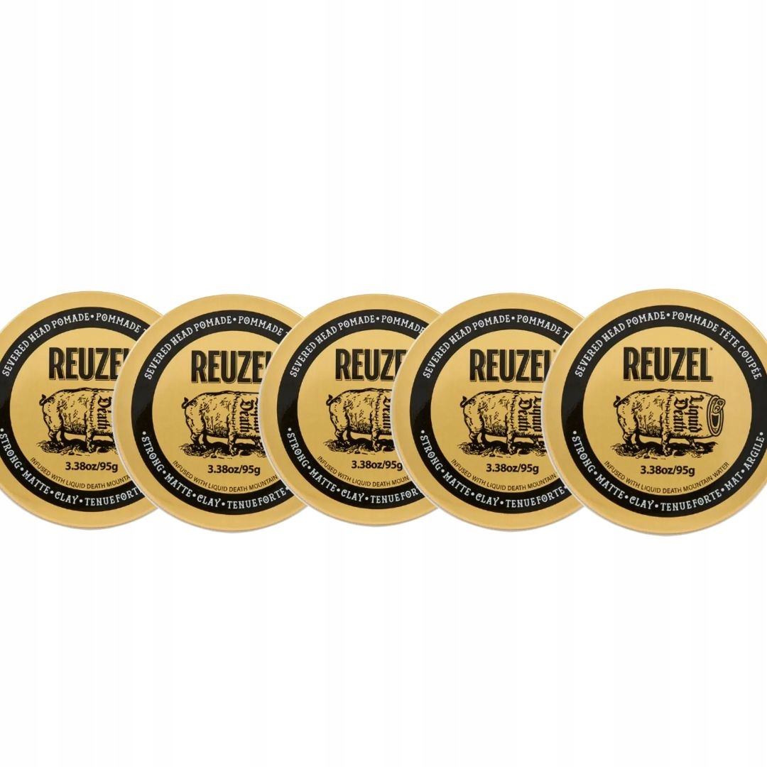 5 szt. Reuzel Severed Head Clay Pomade 95g