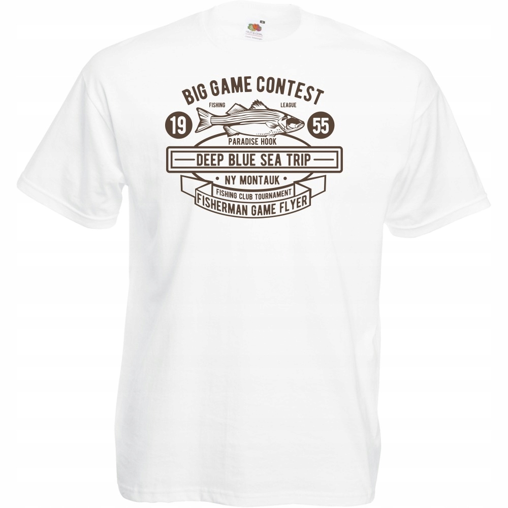 

Koszulka ryba ryby rybołówstwo łowienie ryb L