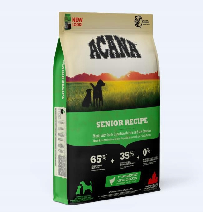 Acana Senior Recipe 11,4KG (Krmivo pro starší psy)