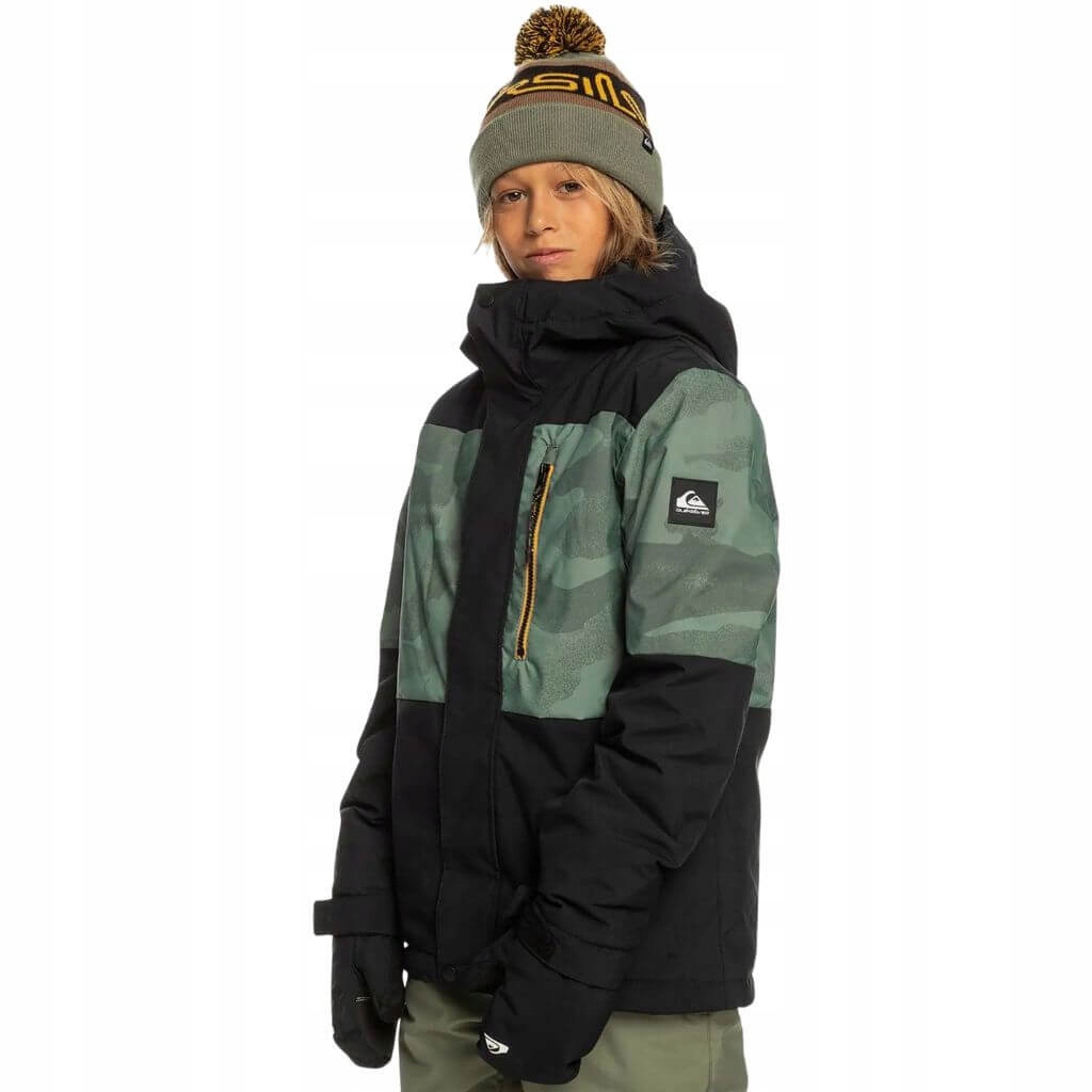 Kurtka narciarska dziecięca Quiksilver snowboardowa ciepła wodoodporna L