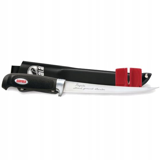 Nóż Rapala Soft Grip Fillet 18CM Ostrzałka RA2200111