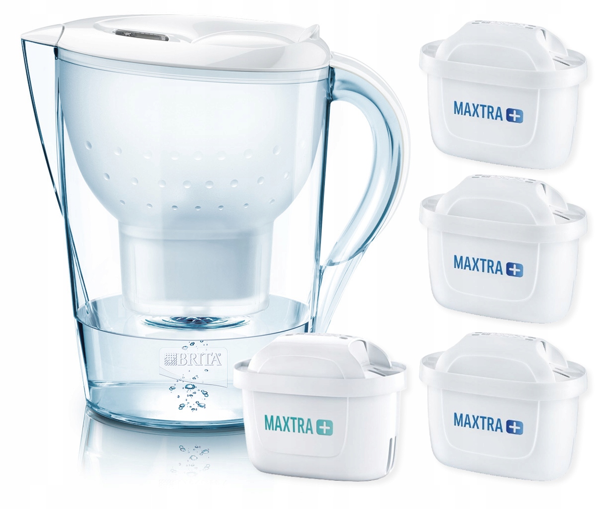

Brita Marella XL biała + 4 Maxtra Oryginał Niemcy