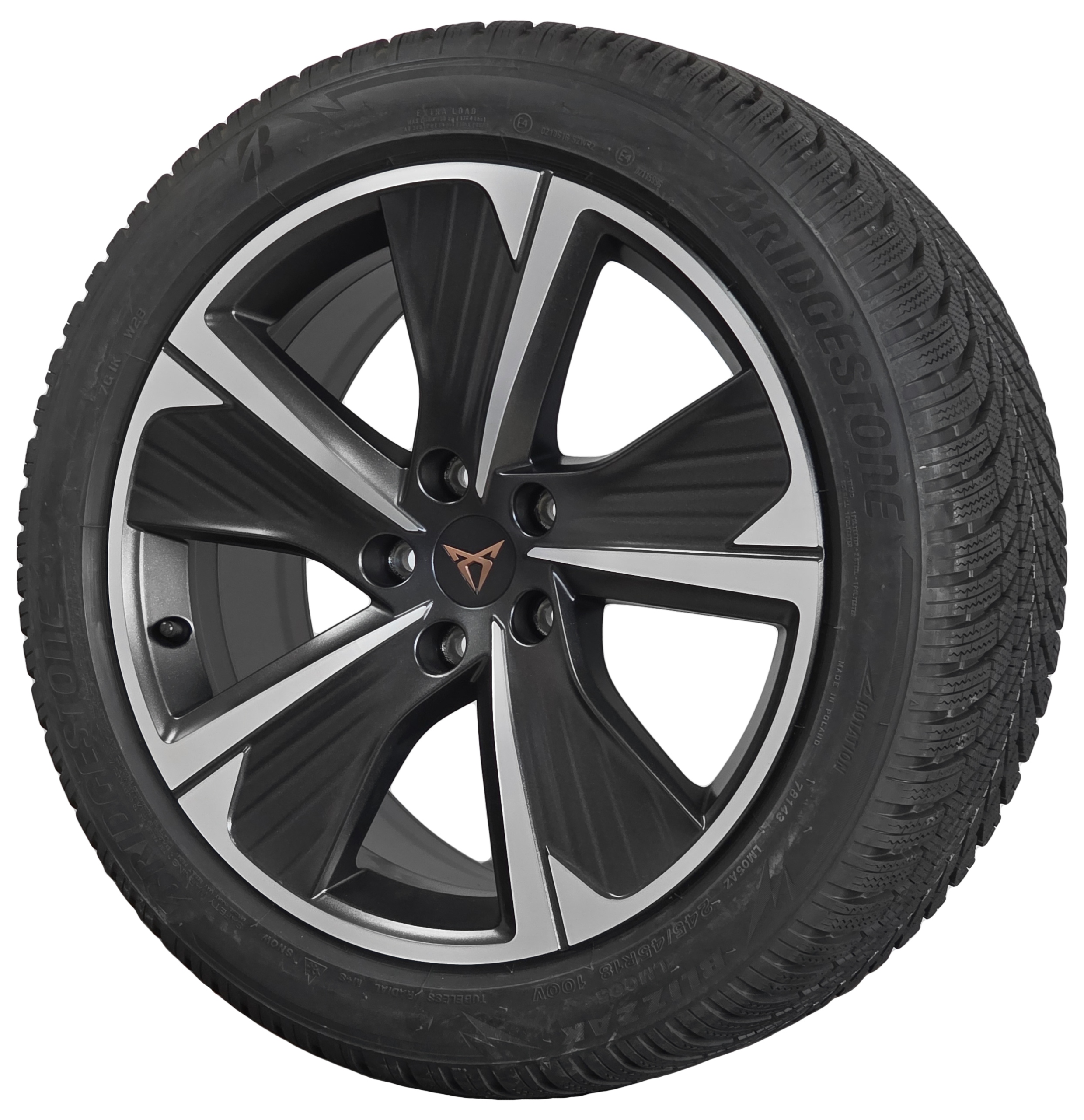 Nové Zimné Kolesá Cupra Formentor 18 Palcov Bridgestone 2023 Rok 5FF601025N