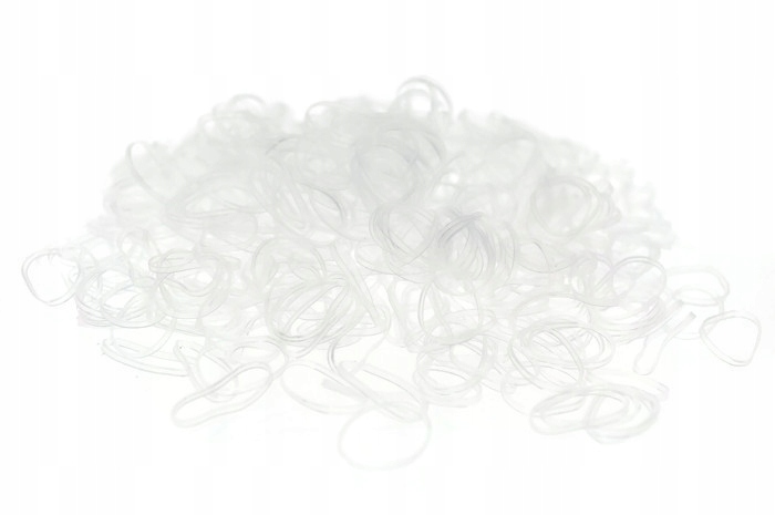 

Gumki Silikonowe Warkoczyki Dredy 250SZT. GS.001