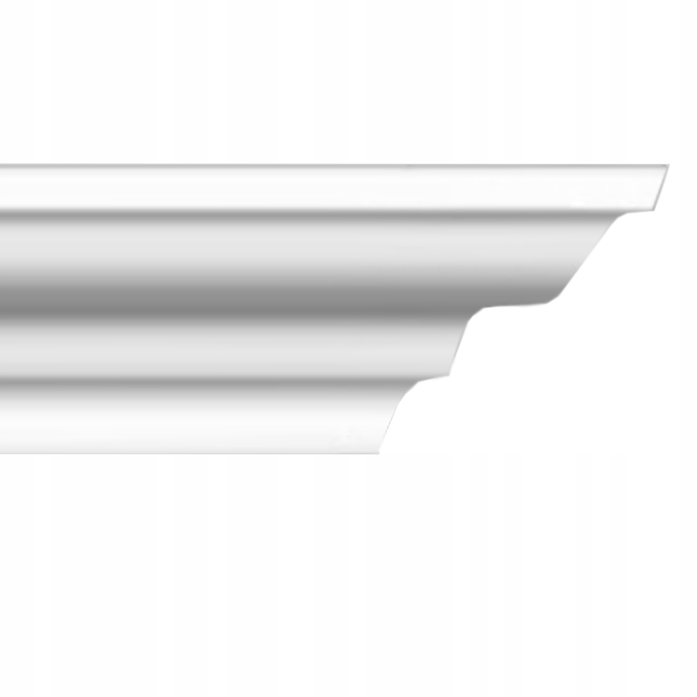 LISTWA SUFITOWA PRZYSUFITOWA SZTUKATERIA XPS BIAŁA dł. 2m