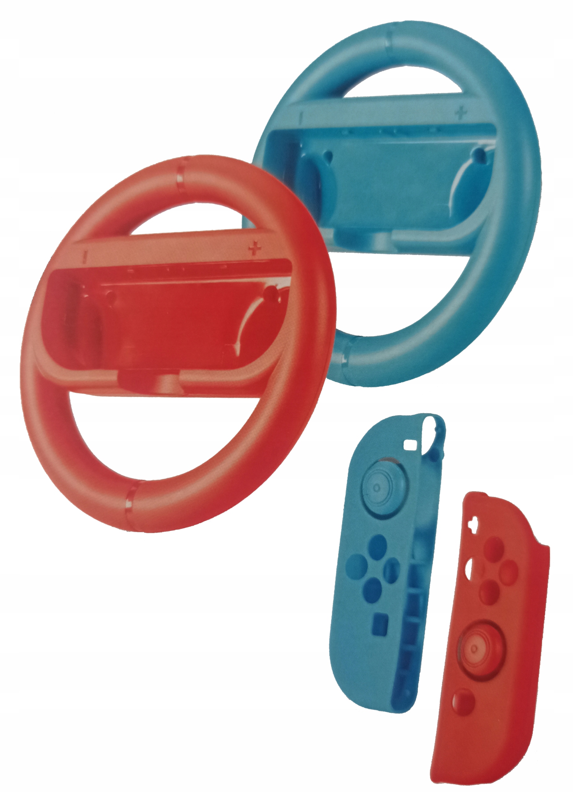 NINTENDO SWITCH JOYCON 2x KIEROWNICA + 2x ETUI