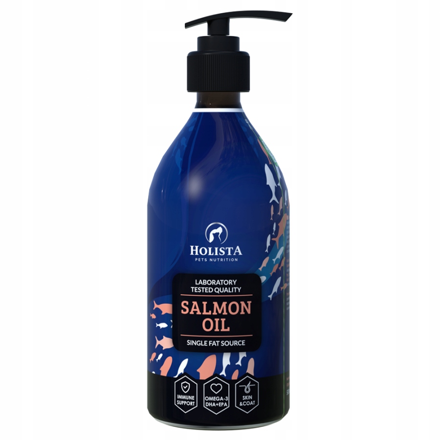 Holista Olej z Łososia 500ml dla psa i kota