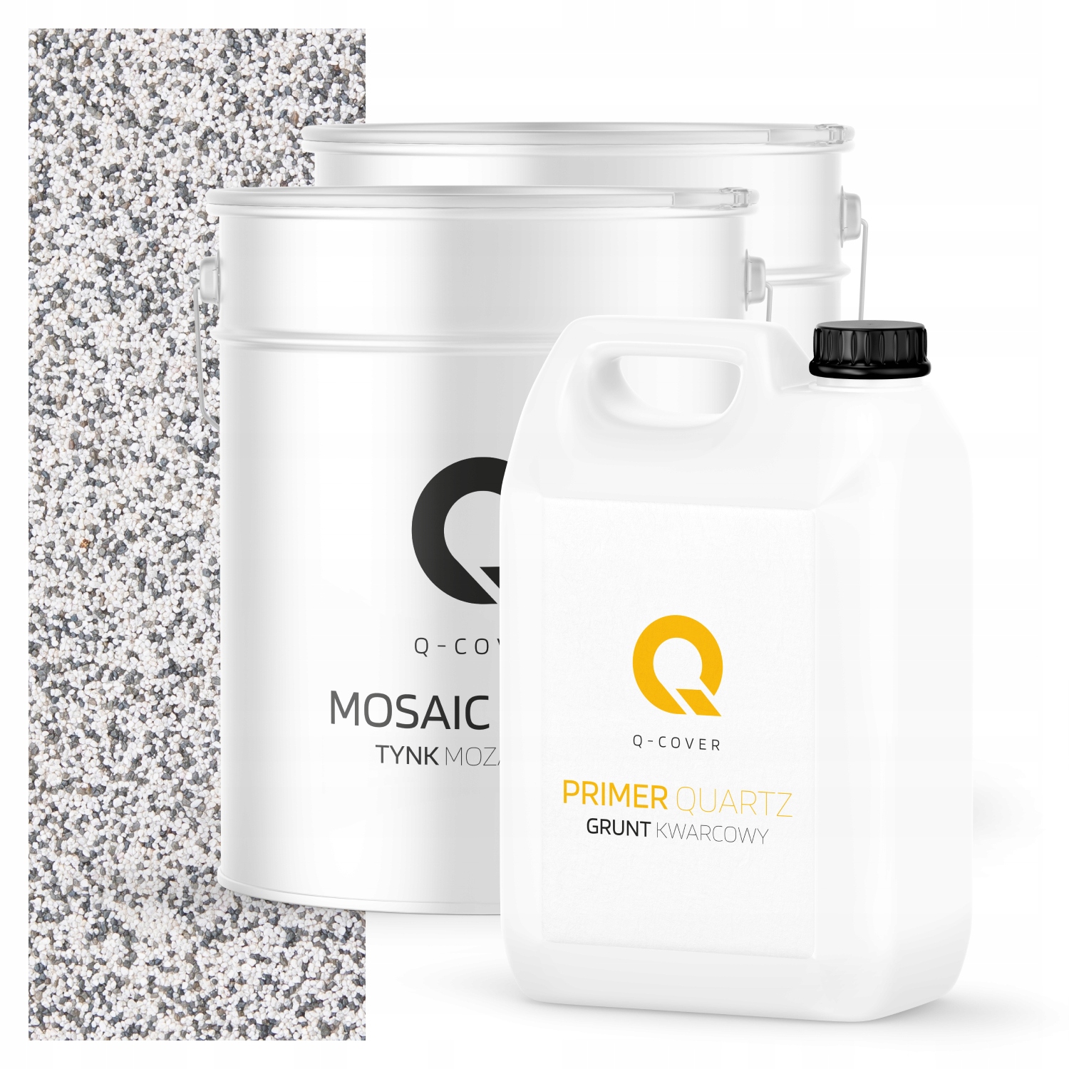 Mozaiková Dekorativní Omítka penetrační nátěr Sada 6.5m2 světle šedá M21