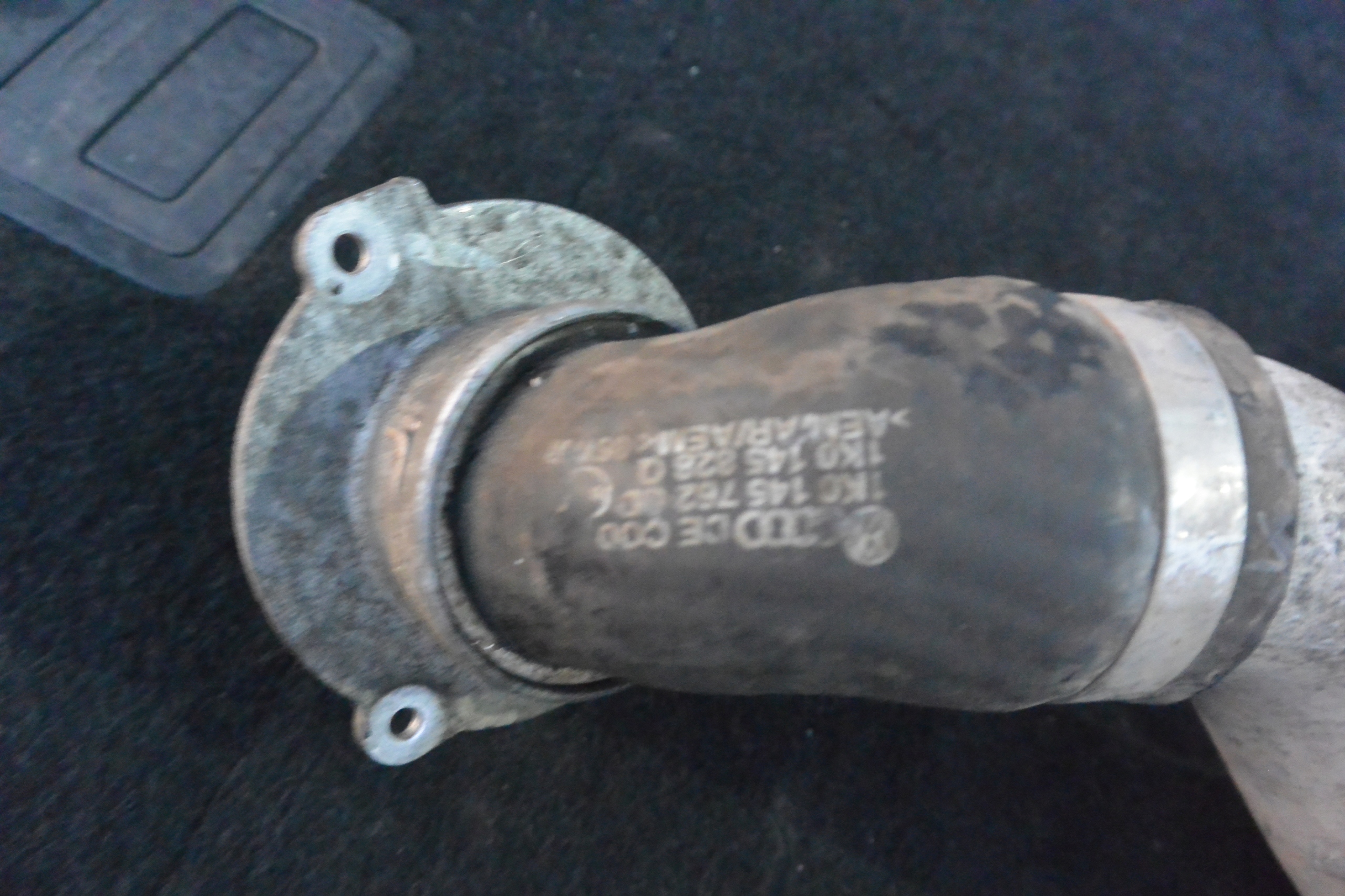 pipe wiring hose intercooler AUDI TT 8J SEAT VW