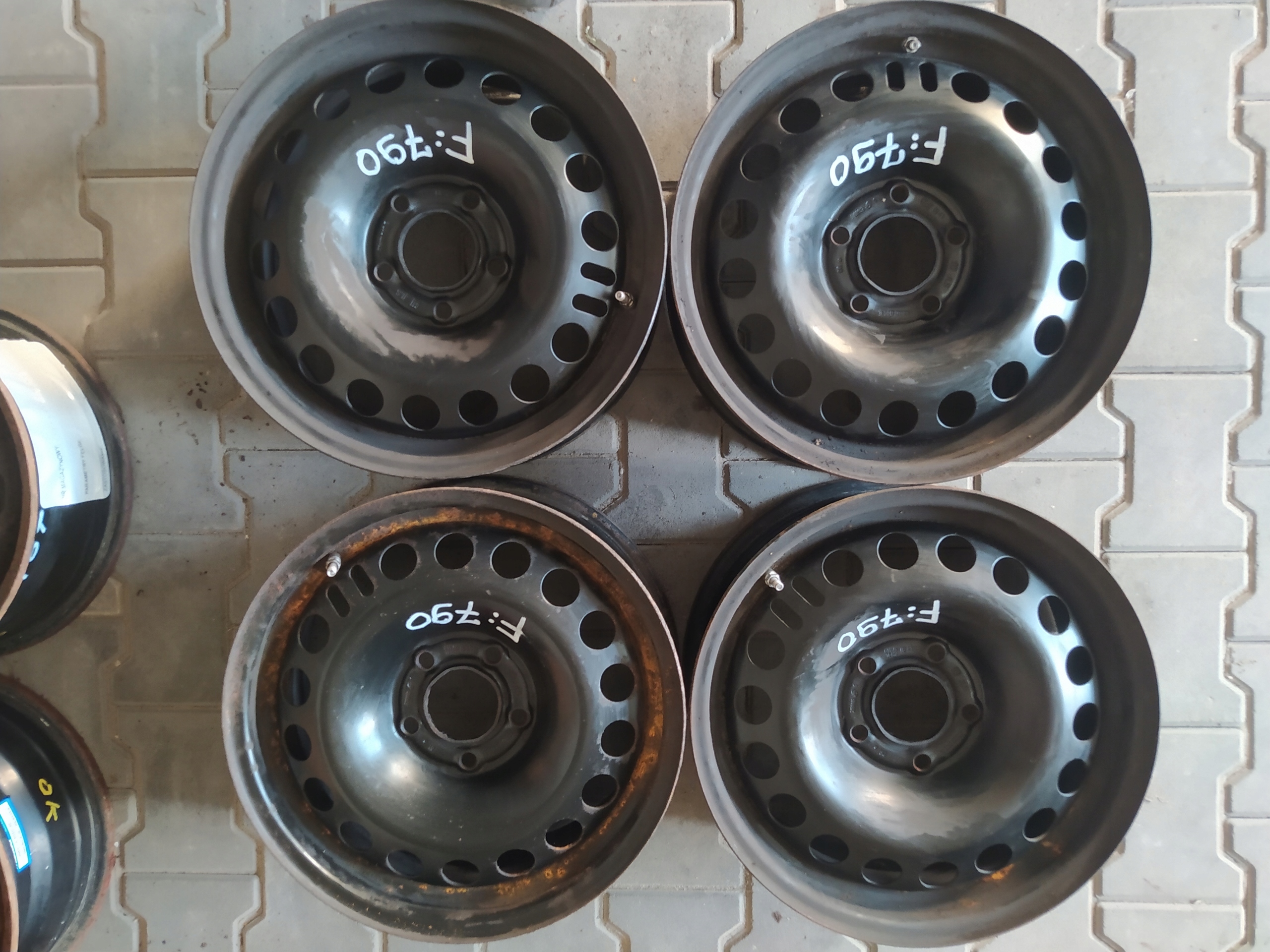 FELGI STALOWE 6,5X16 5X115 ET41 OPEL VECTRA ASTRA MOKKA Czujniki