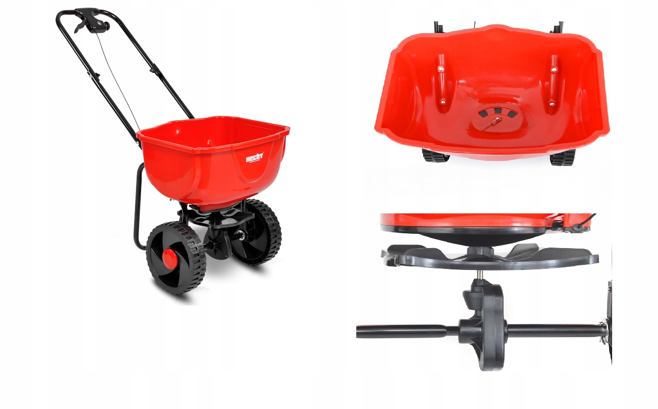 SIEWNIK ROZSIEWACZ DO TRAWY NASION SOLI HECHT 270 REGULACJA ROZRZUTU 27L EAN (GTIN) 8594061740392