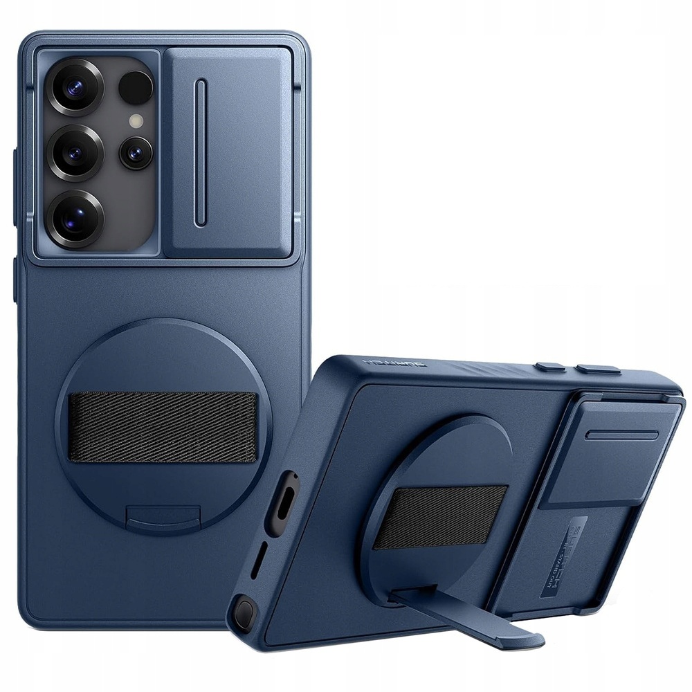 Pancéřové Pouzdro Suritch pro Galaxy S25 Ultra kryt a stojánek pro ochranu fotoaparátu