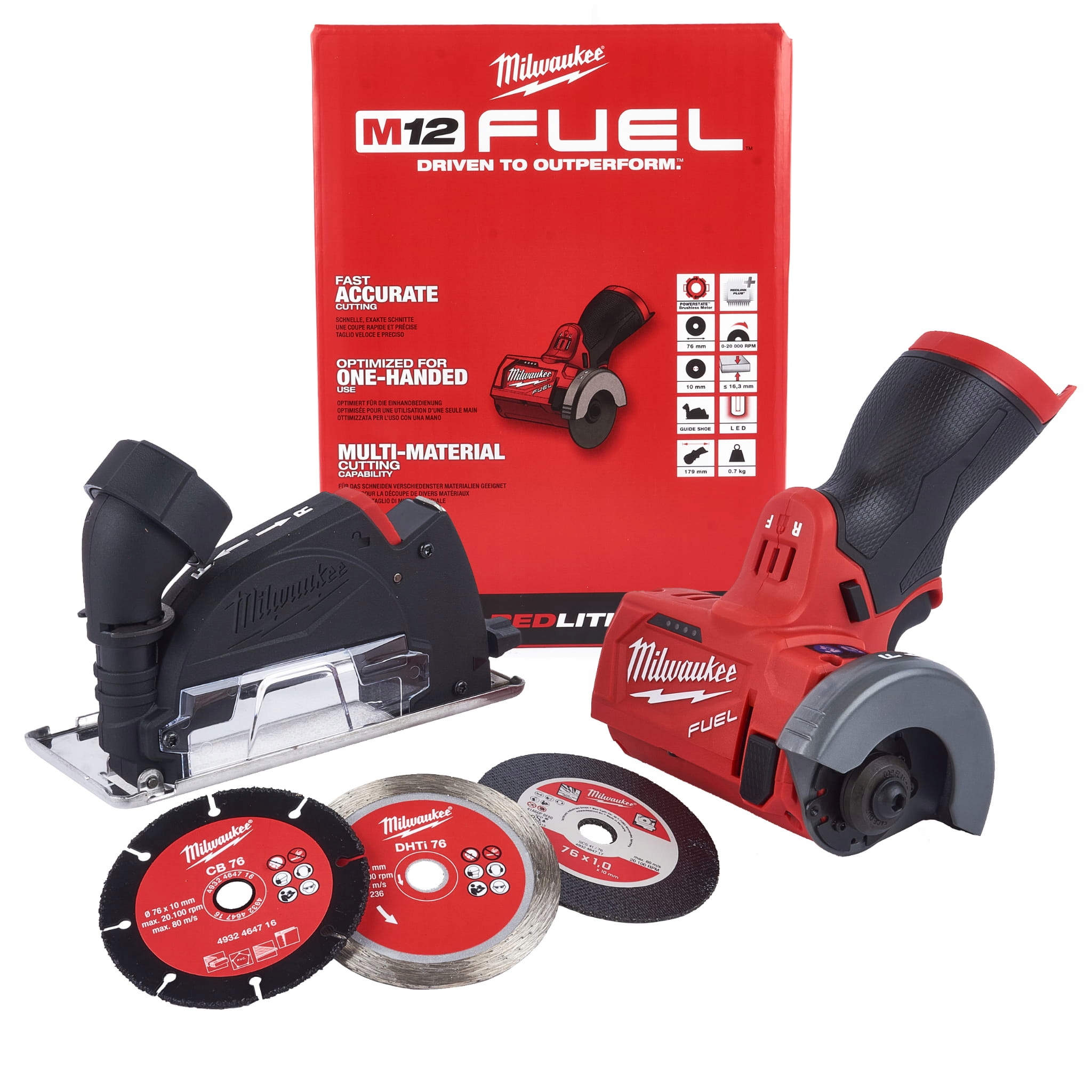 Milwaukee M12 FCOT-0 Szlifierka Kątowa Kompaktowa 4933464618