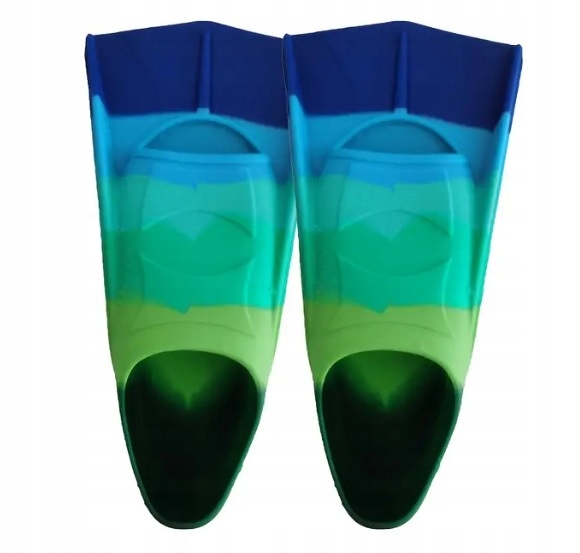 Płetwy do nauki pływania krótkie na basen dziecięce treningowe 31 32 S