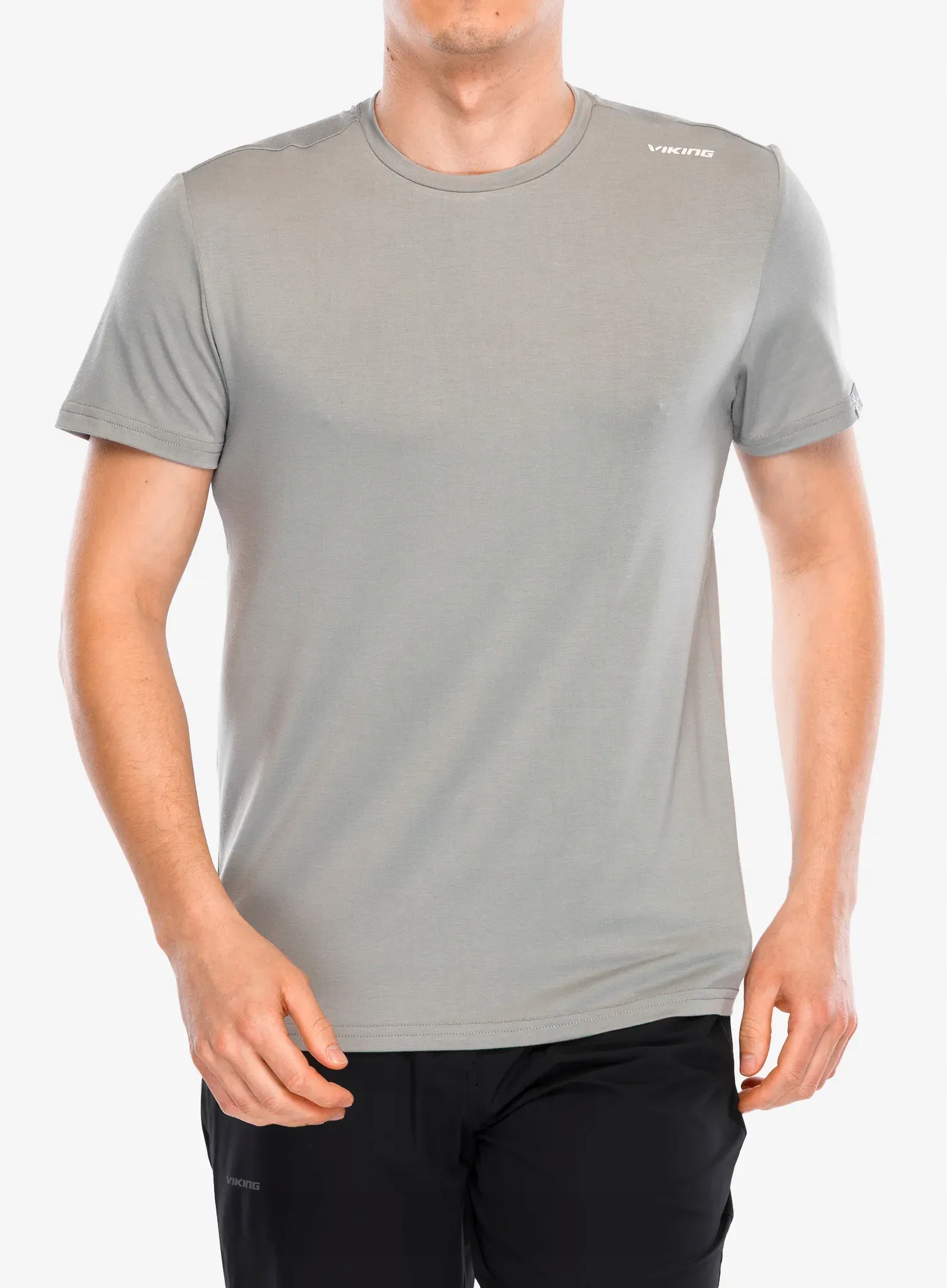 s potiskem Viking Lenta Bamboo Light světle šedé M