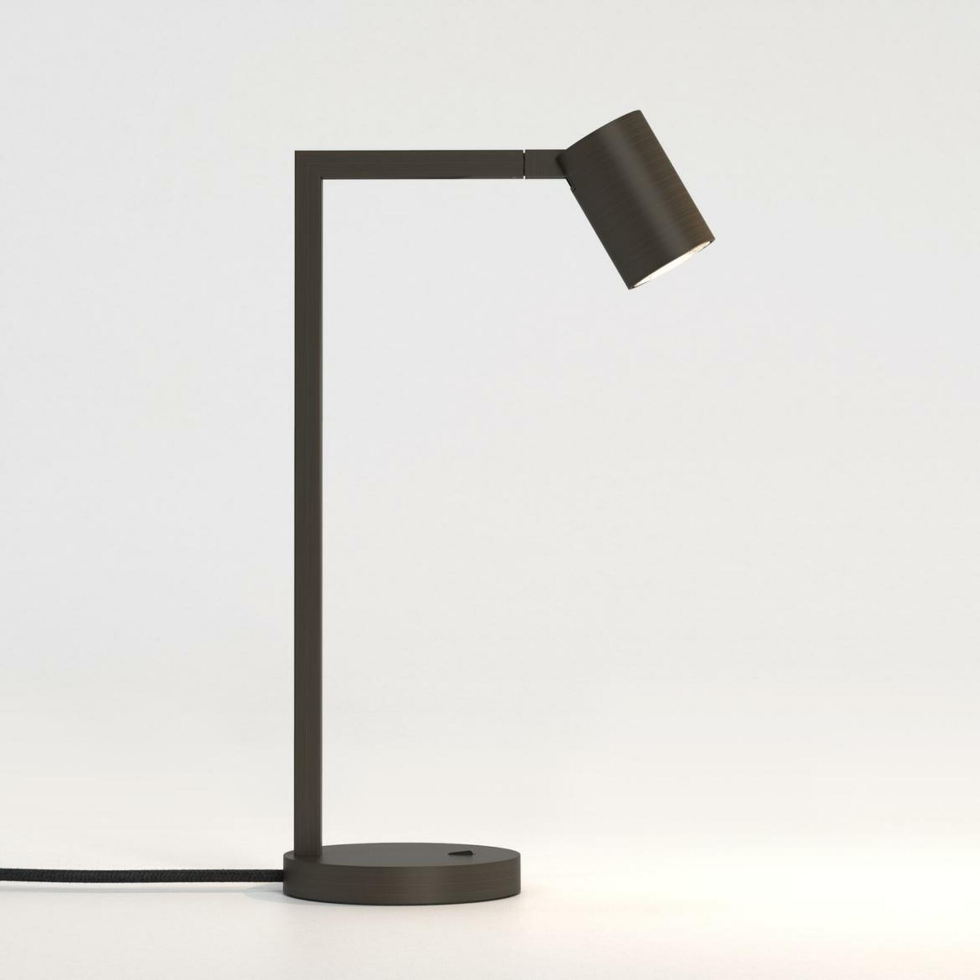 Stolová lampa Astro Ascoli Desk 6W GU10 bronz, otočná hlavica, kov