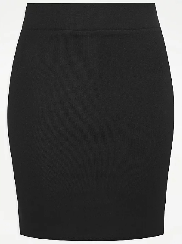 

George spódniczka galowa jersey czarna 140/146