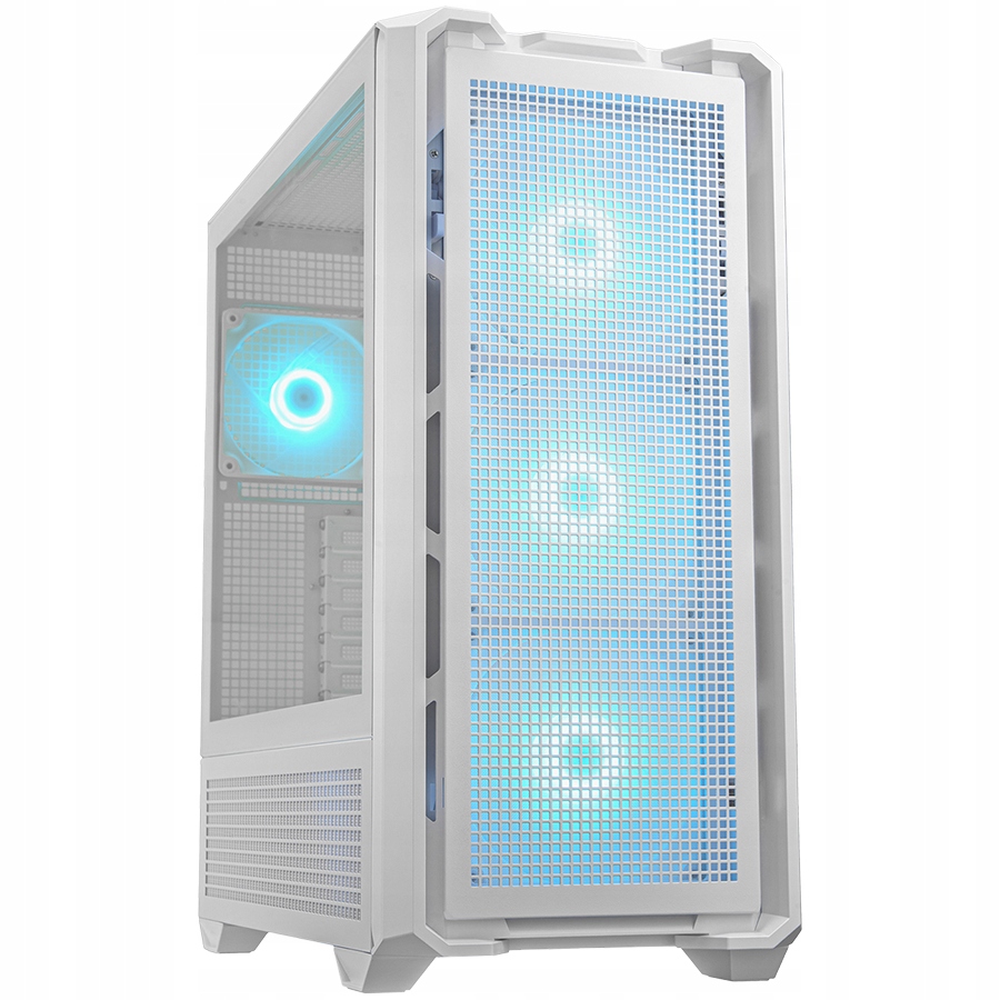 Cougar Počítačová Skříň MX600, Midi Tower, bílá barva