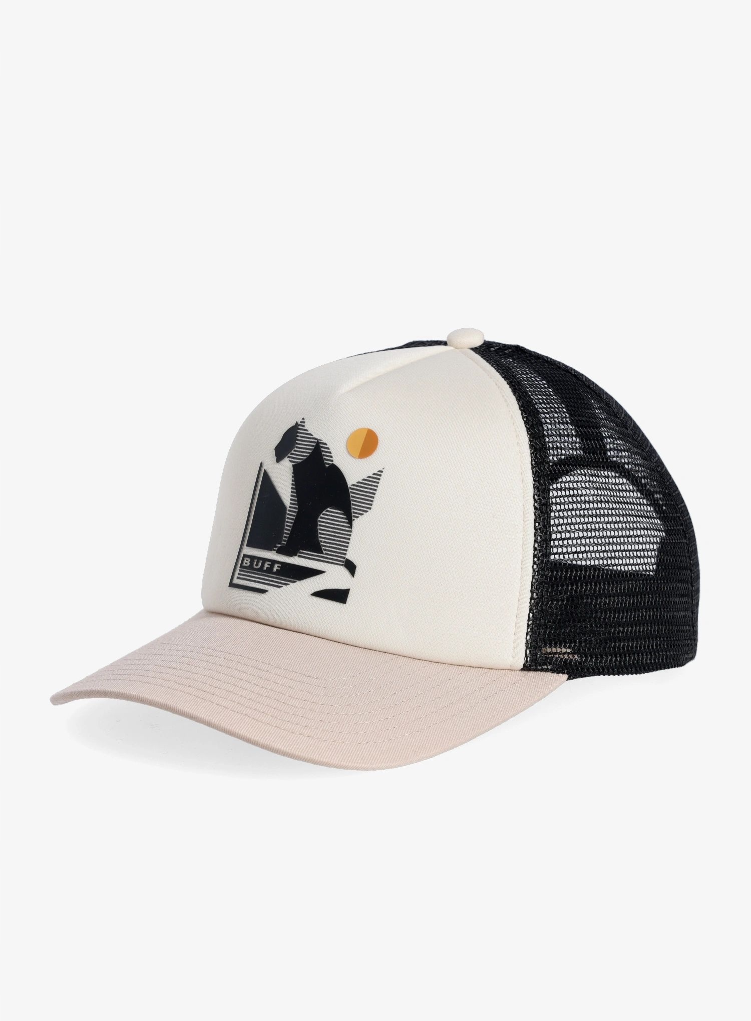 Kšiltovka Buff Trucker Cap mook cream