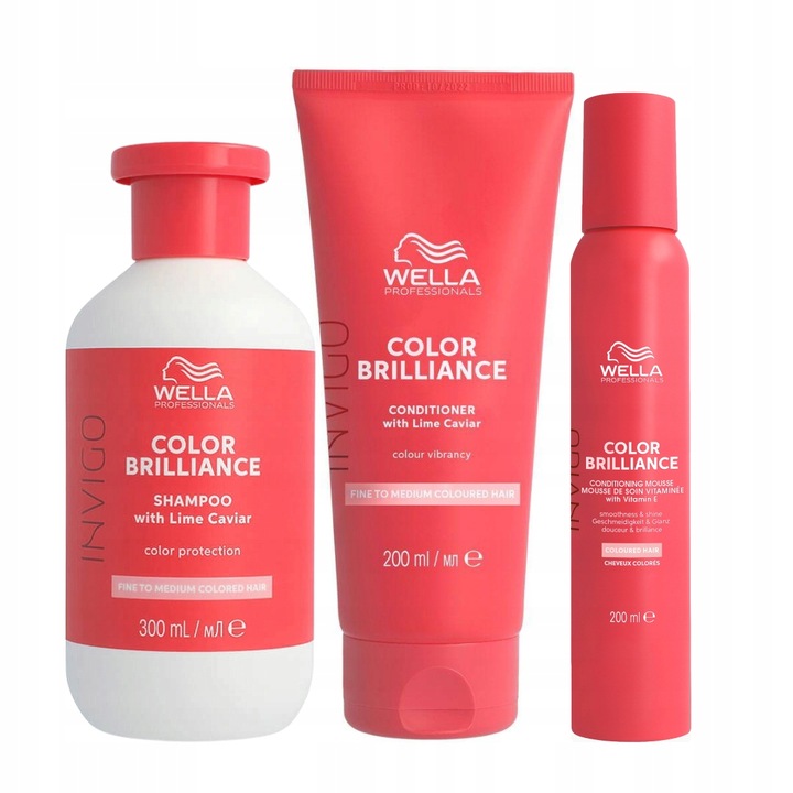 Wella Professionals Invigo Brill sada 3 pro jemné a barvené vlasy