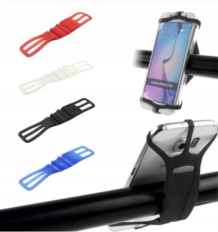 SILIKONOWY UCHWYT NA TELEFON GPS MOTOCYKL ROWER Kod producenta CHINA